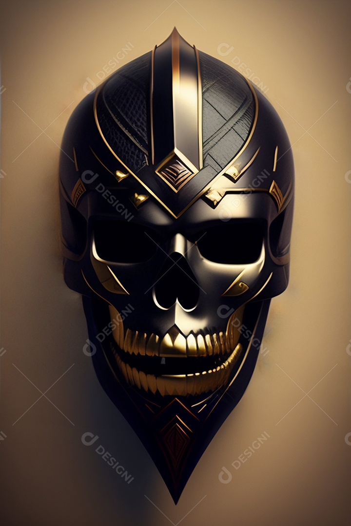 Papel de parede de caveira