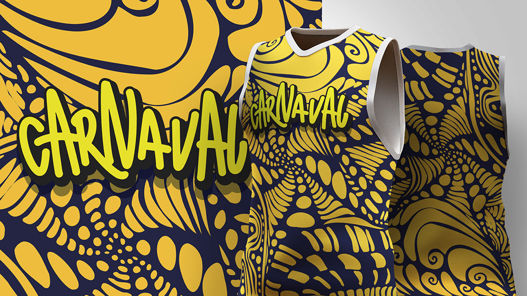 Abadá de Carnaval Estampa Ai + EPS