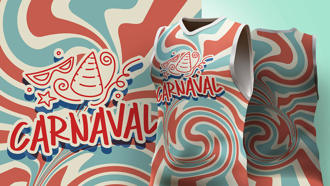 Abadá de Carnaval Estampa Ai + EPS