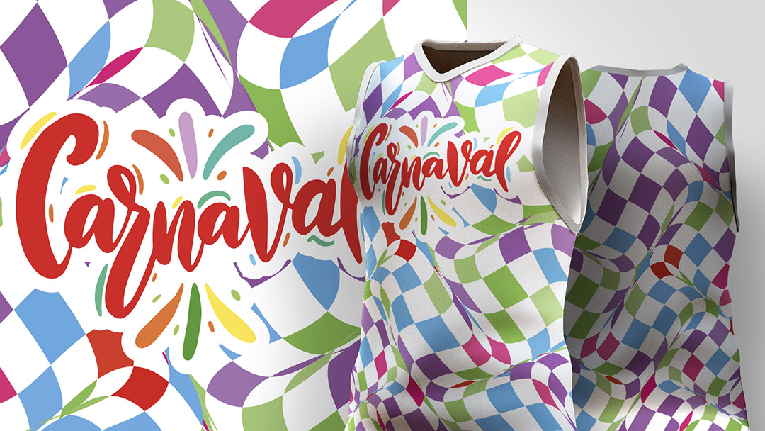 Abadá de Carnaval Estampa Ai + EPS