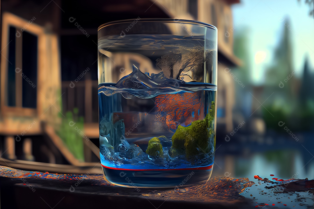 Dia Mundial da Água dia da conservação da água, economize água, a água é importante para a vida 22 de março