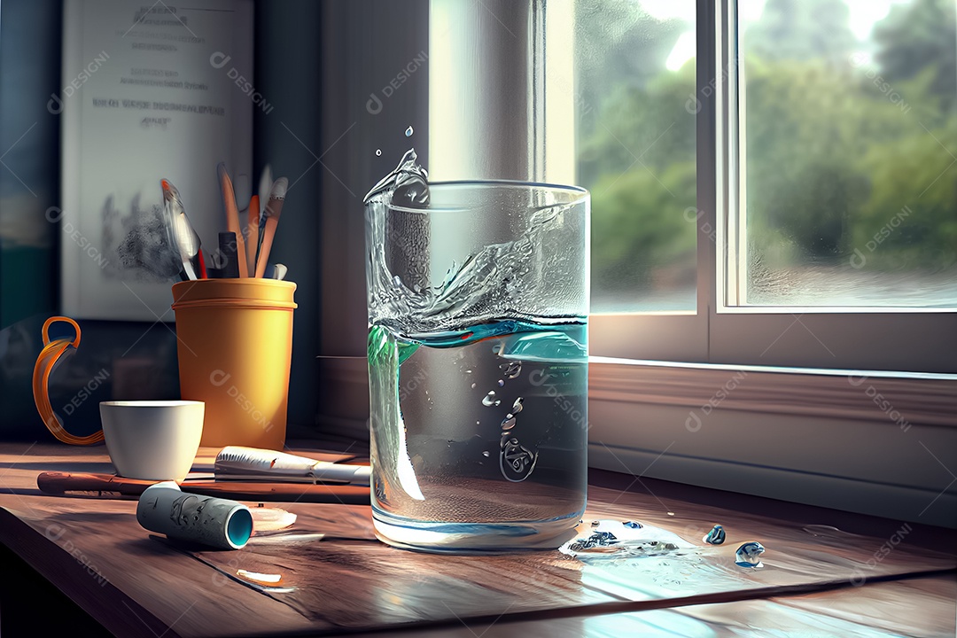 Dia Mundial da Água dia da conservação da água, economize água, a água é importante para a vida 22 de março