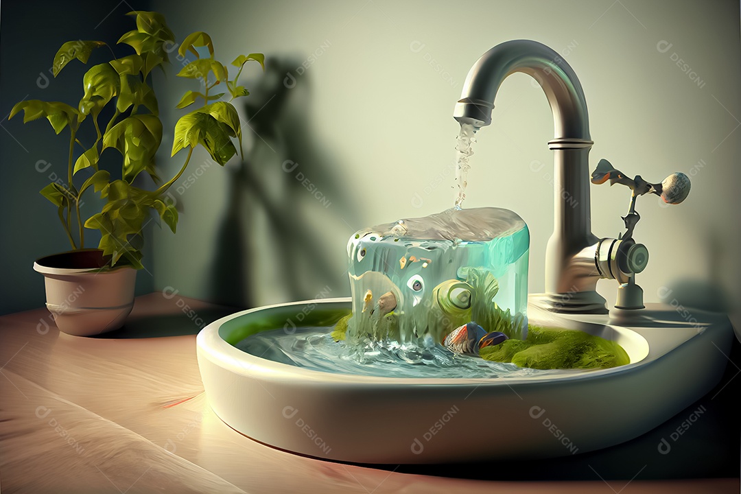 Dia Mundial da Água dia da conservação da água, economize água, a água é importante para a vida 22 de março