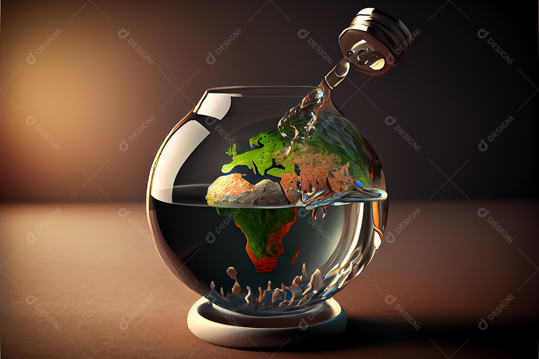 Dia Mundial da Água dia da conservação da água, economize água, a água é importante para a vida 22 de março