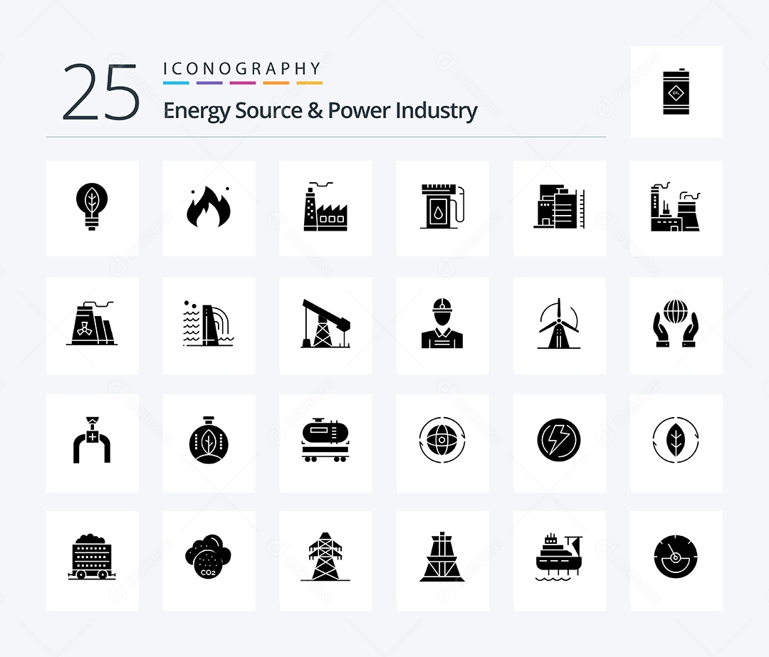 Pack De Ícones Vetor EPS