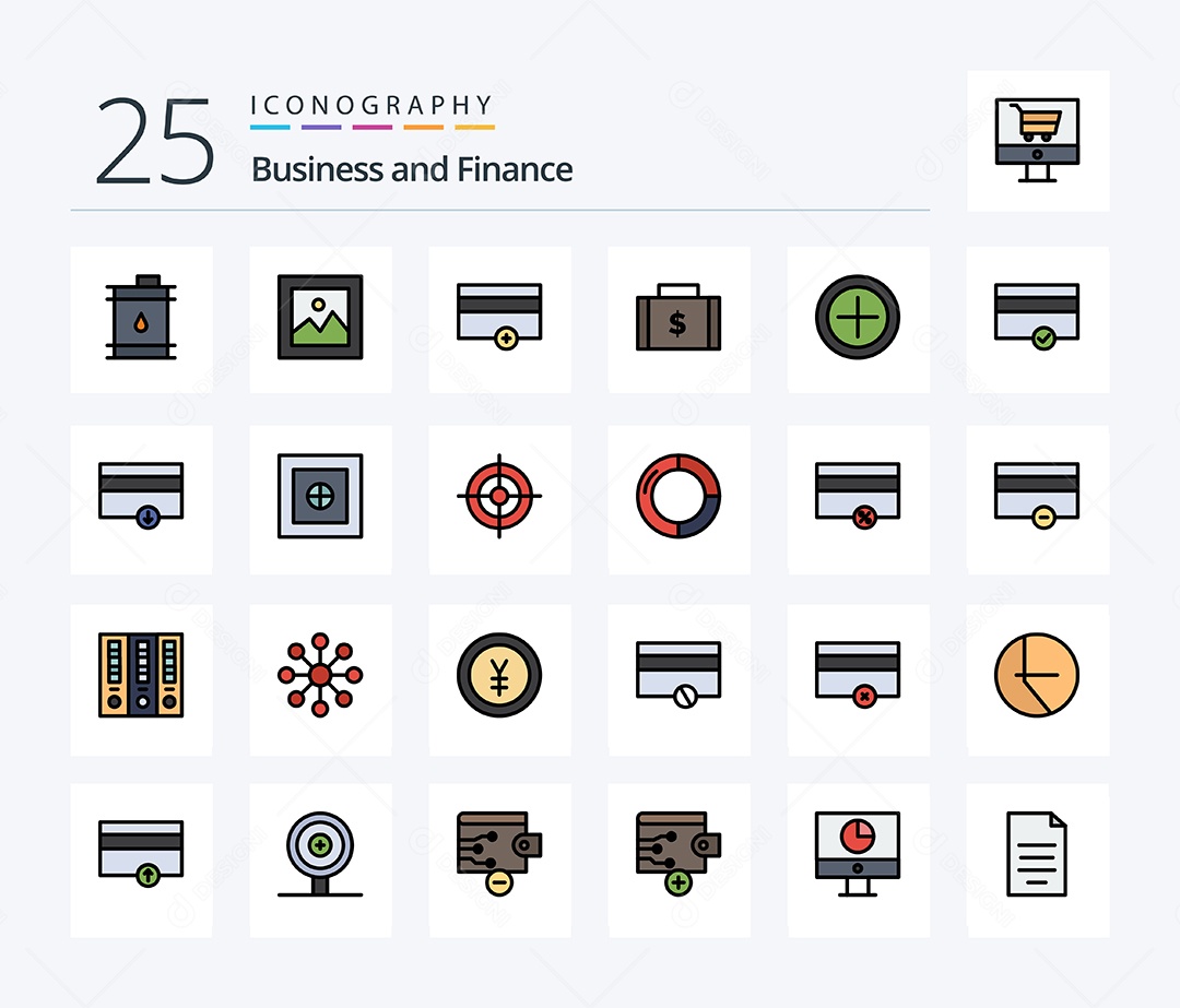 Pack De Ícones Vetor EPS