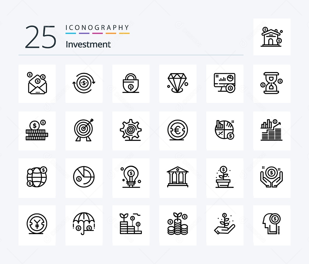 Pack De Ícones Vetor EPS