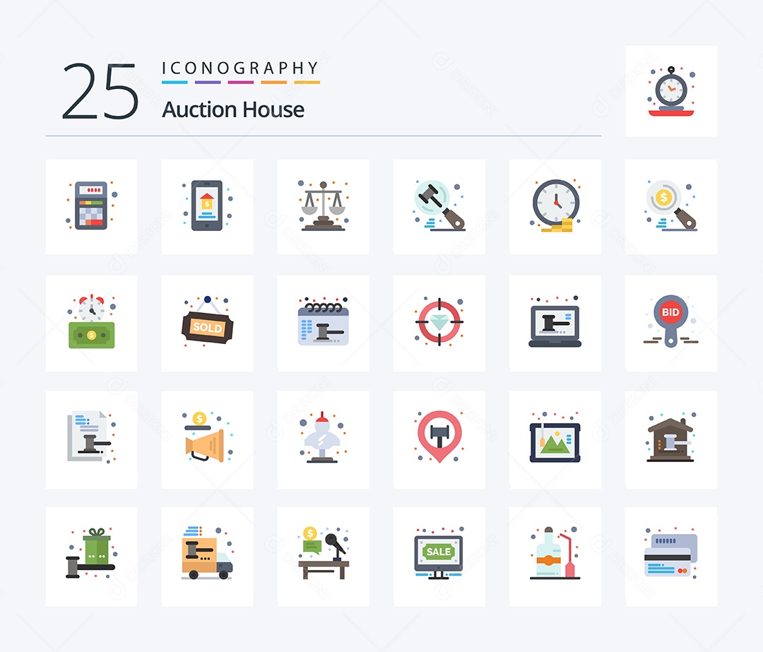 Pack De Ícones Vetor EPS