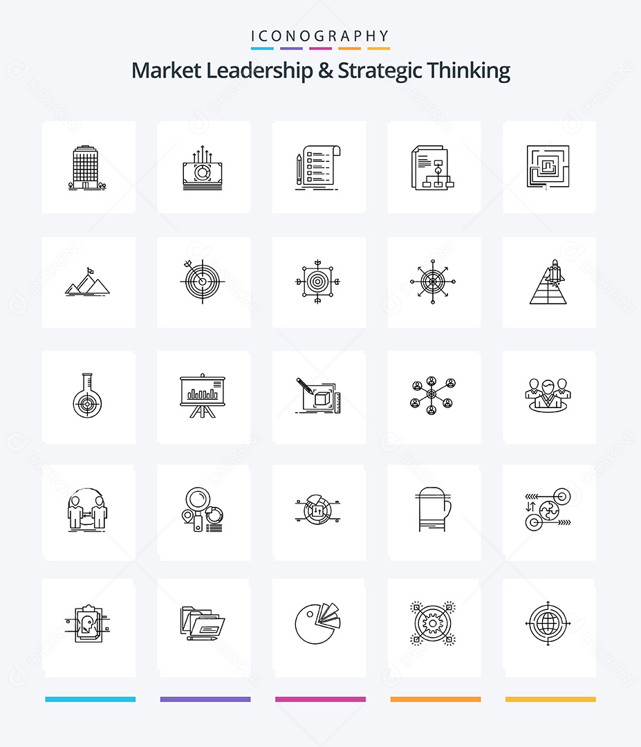 Pack De Ícones Preto Vetor EPS