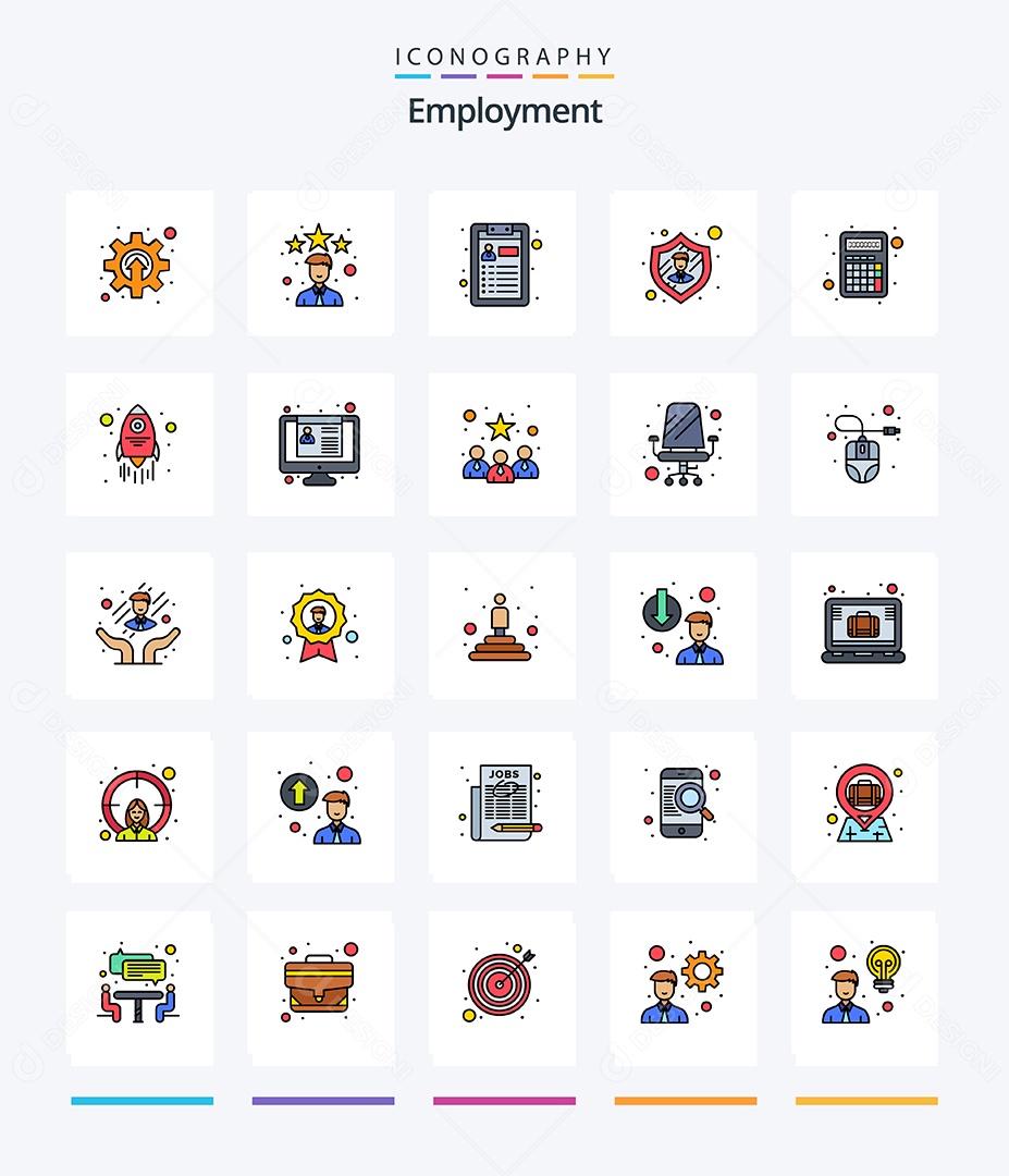 Pack De Ícones Vetor EPS