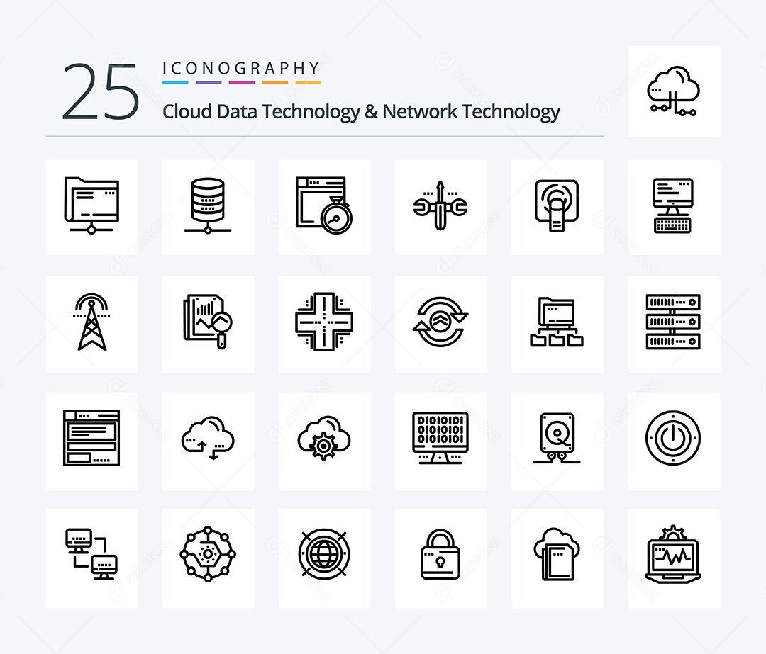 Pack De Ícones Vetor EPS