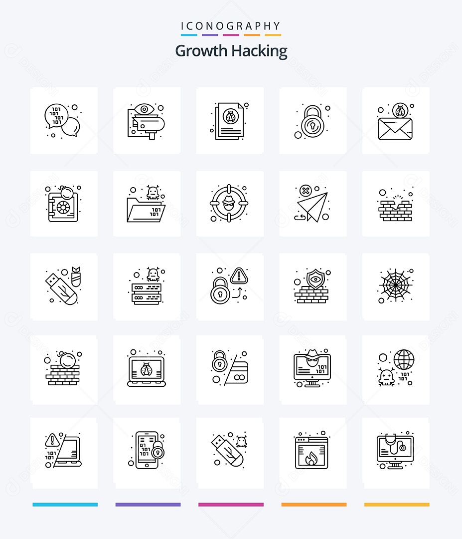 Pack De Ícones Vetor EPS