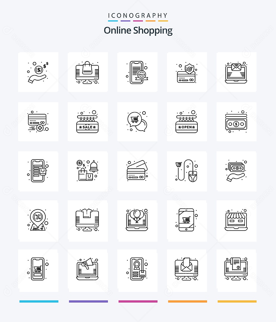 Pack De Ícones Vetor EPS