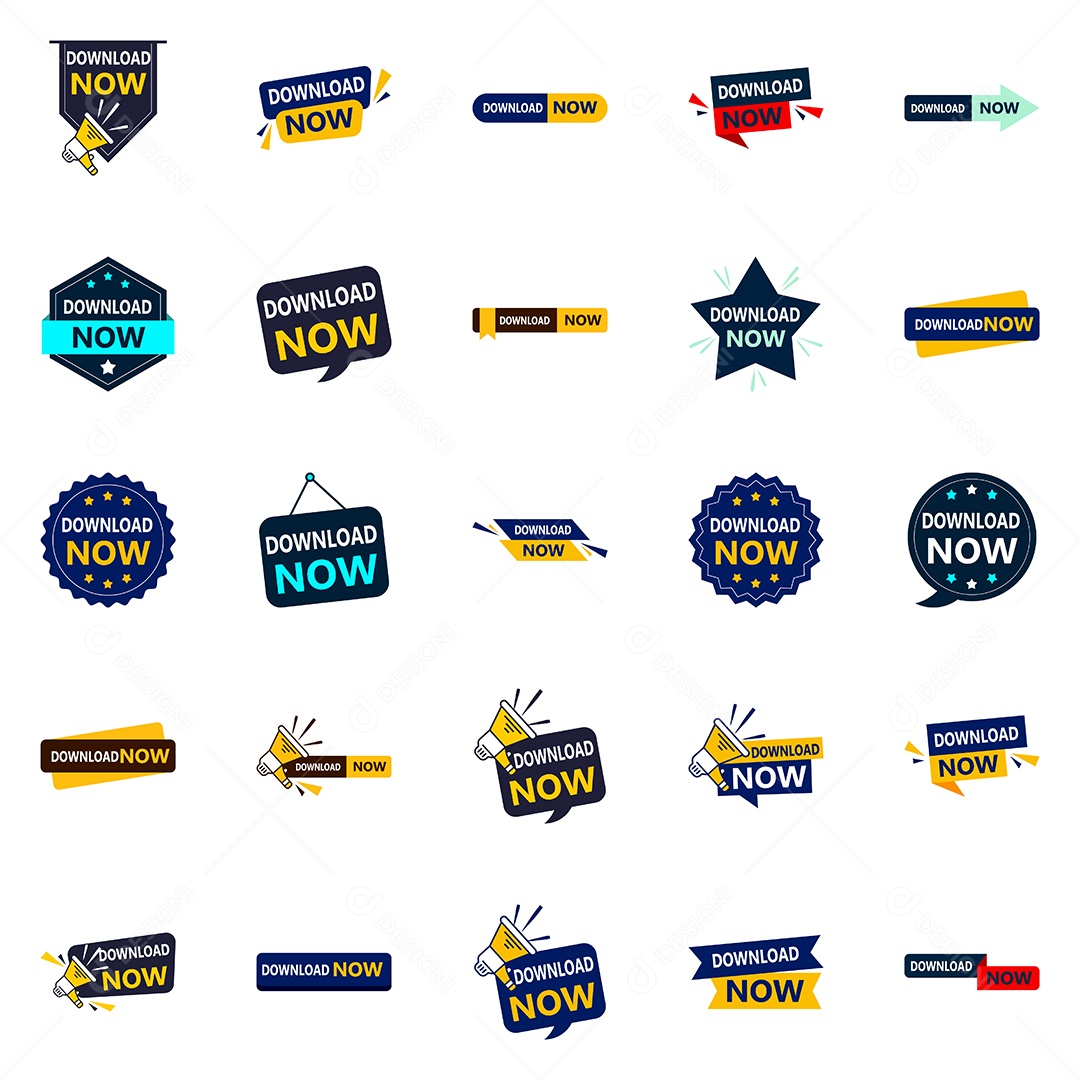 Ícones de Oferta Vetor EPS