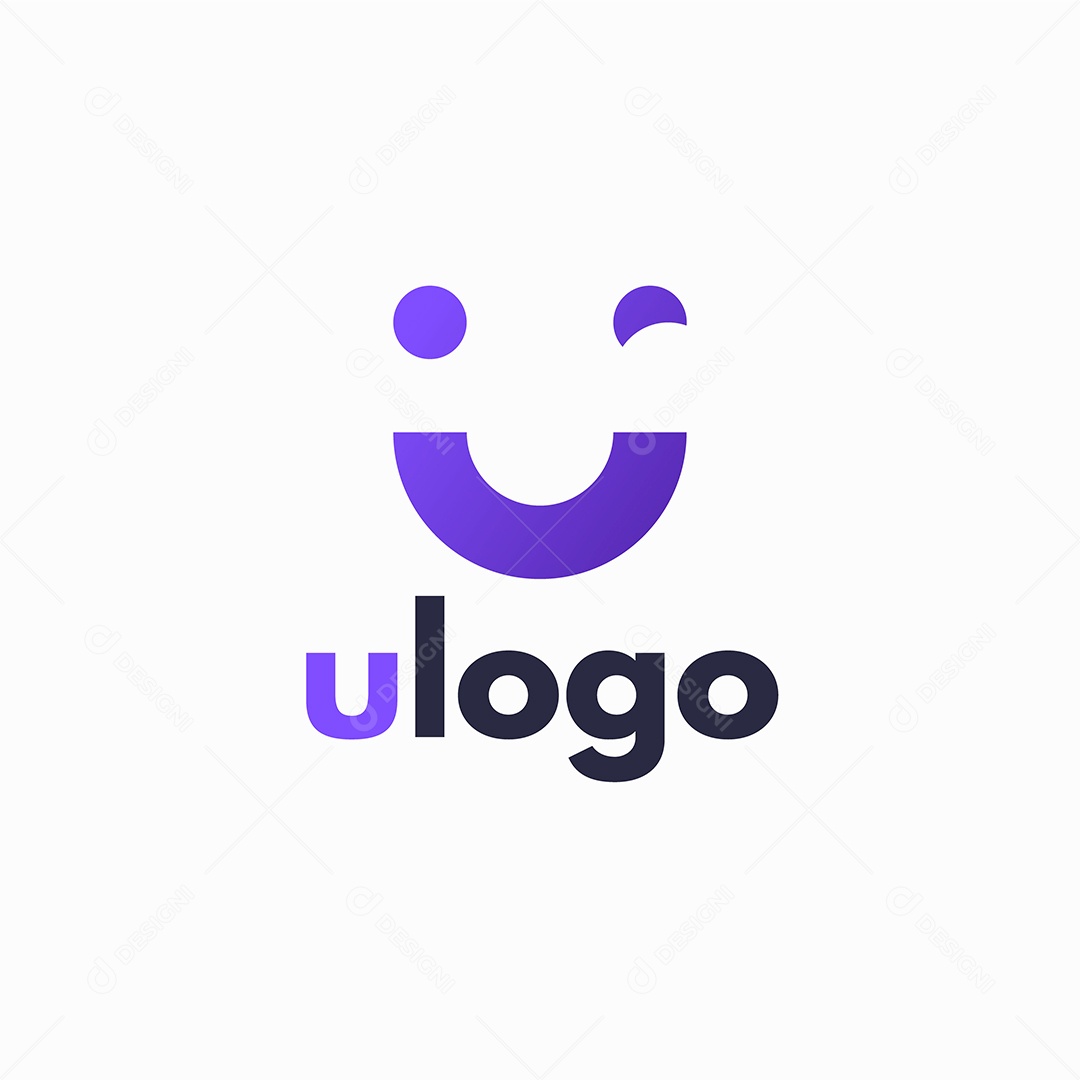 Logo Ulogo Roxo EPS Editável