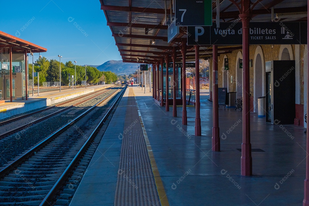 Vista de estação ferroviária de Ronda