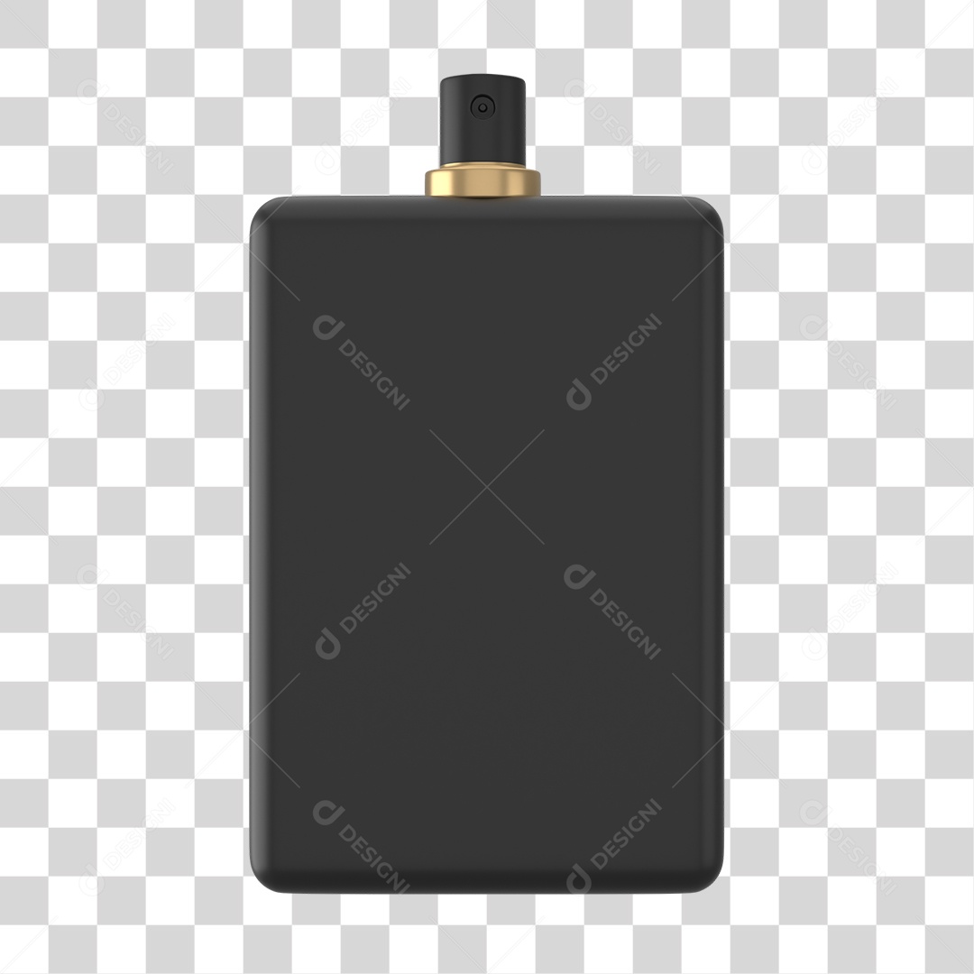 Objeto 3D Cosméticos Cuidado Beleza para Composição PNG Transparente