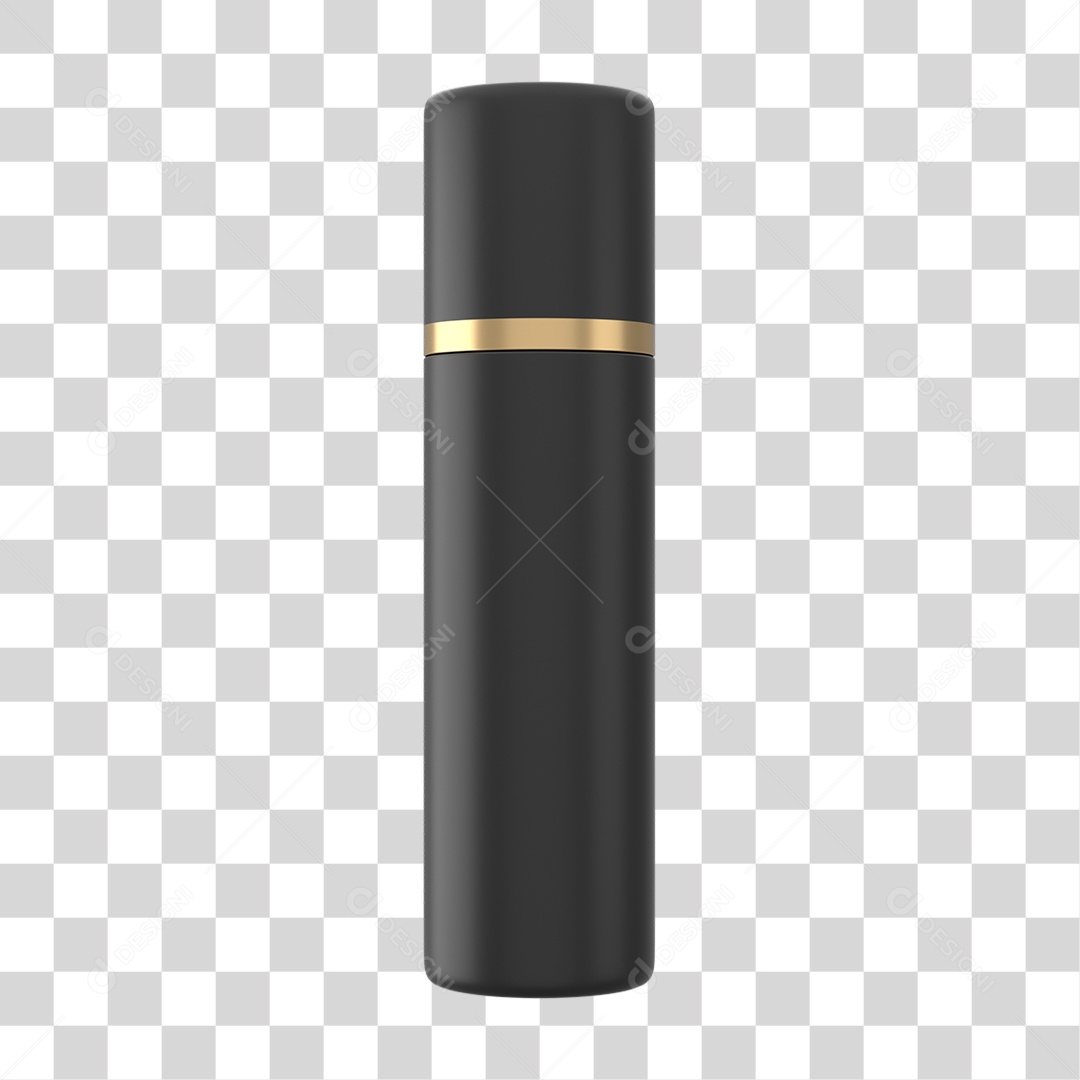 Objeto 3D Cosméticos Cuidado Beleza para Composição PNG Transparente