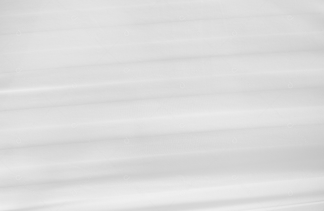 Textura gradiente de linho branco estilo de curva turva de tecido de luxo abstrato, roupa de cama enrugada e sombras cinza escuras, plano de fundo