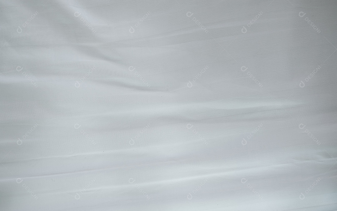 Textura gradiente de linho branco estilo de curva turva de tecido de luxo abstrato, roupa de cama enrugada e sombras cinza escuras, plano de fundo