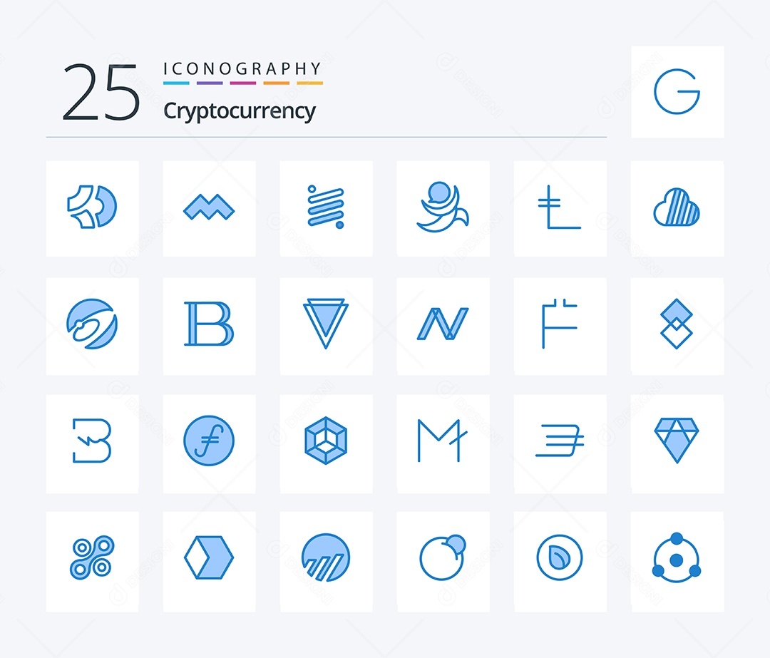 Pacote de Ícones e Elementos Vetores EPS
