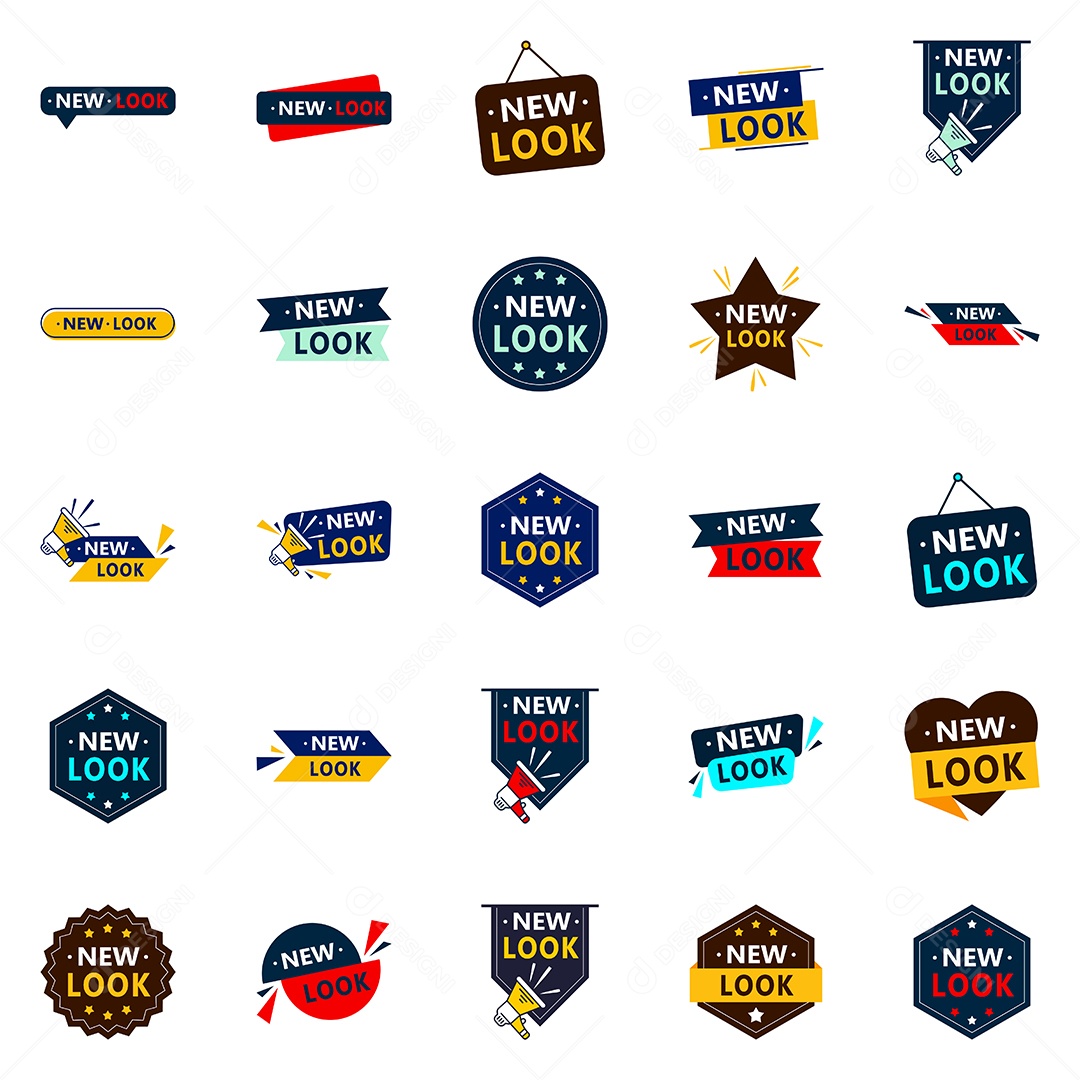 New Look 25 designs vetoriais inovadores para renovar a imagem da sua marca