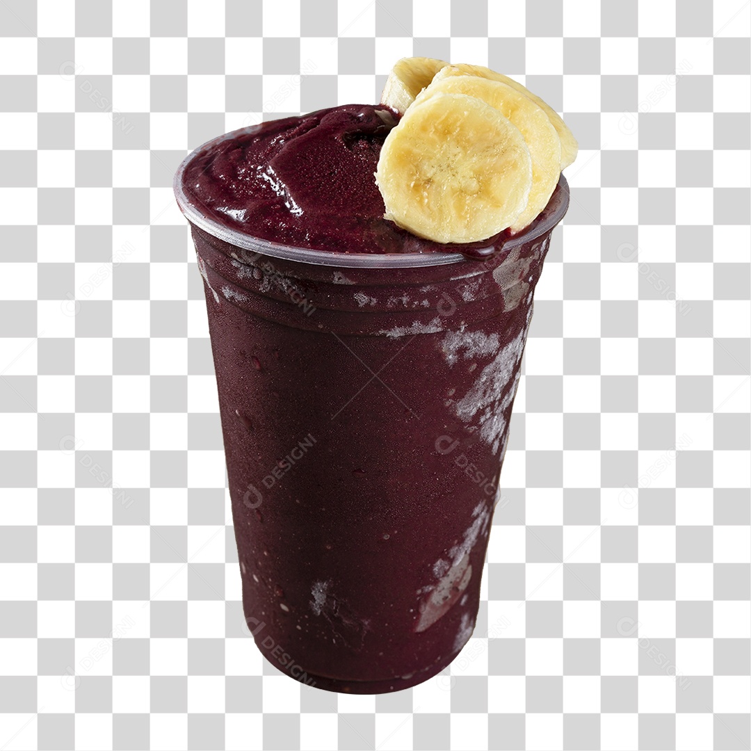 Pote de Açaí PNG sem fundo PNG Transparente