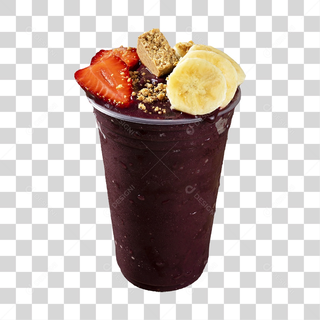 Pote de Açaí PNG sem fundo PNG Transparente