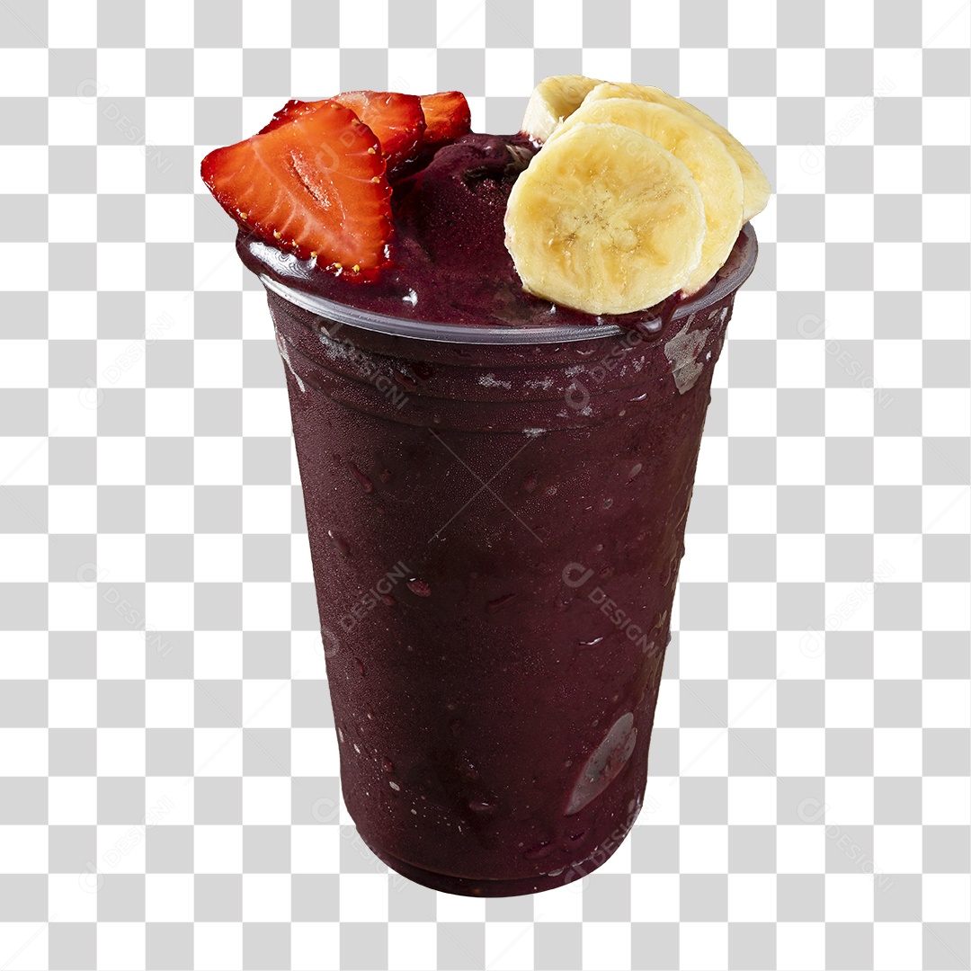 Pote de Açaí PNG sem fundo PNG Transparente