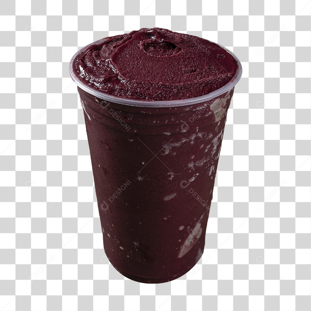 Pote de Açaí PNG sem fundo PNG Transparente