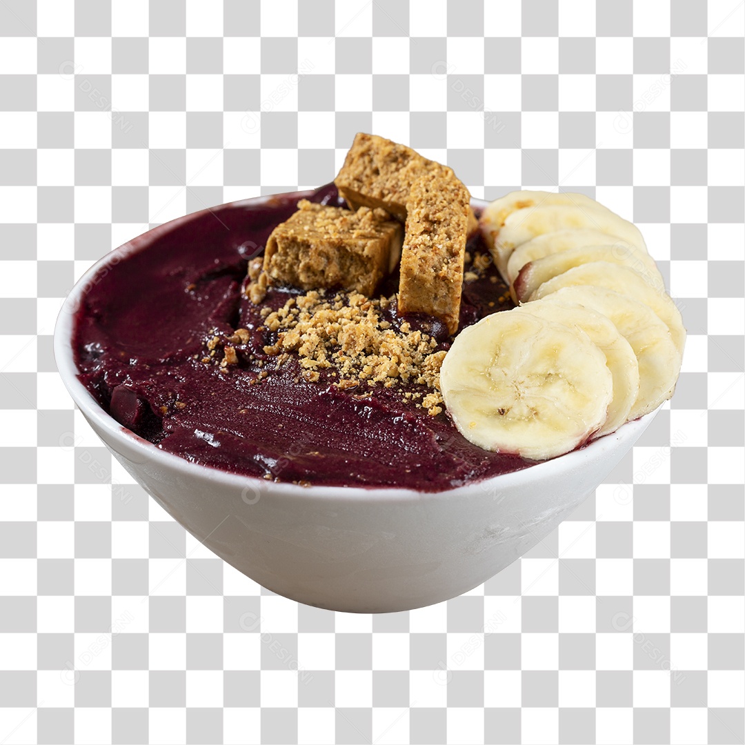 Pote de Açaí PNG sem fundo PNG Transparente