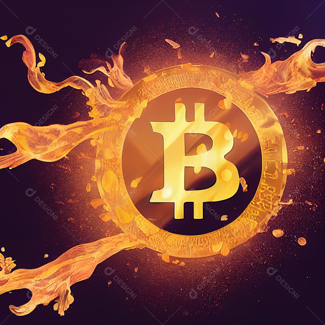 Bitcoin dourado, circuitos, placas, finanças, plano de fundo.