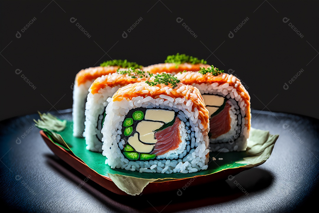 Combo de comida japonesa