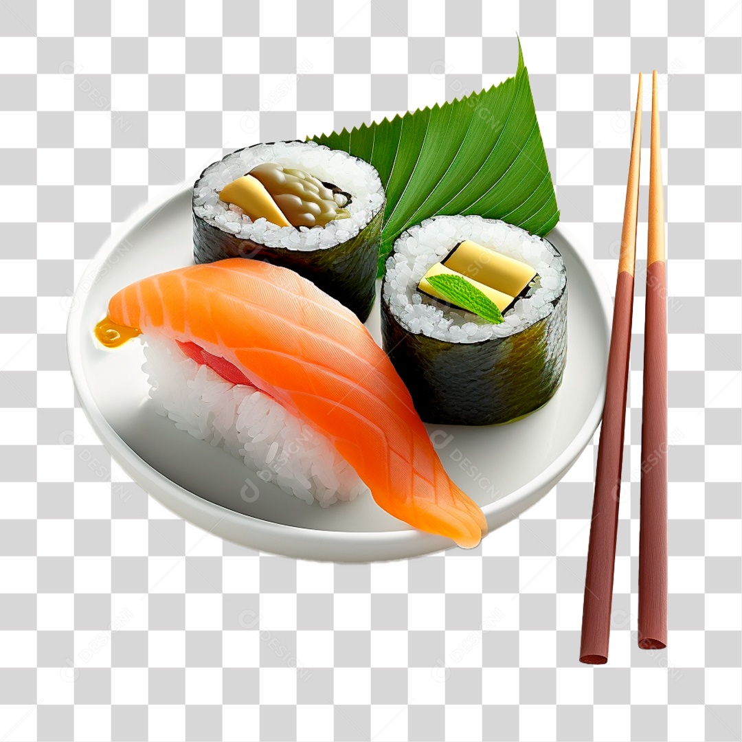 Comida Japonesa PNG Transparente