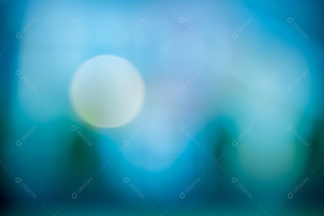 Fundo de papel de parede de natureza colorida azul turva abstrato para banner, site de cabeçalho, fundo presente, pôster