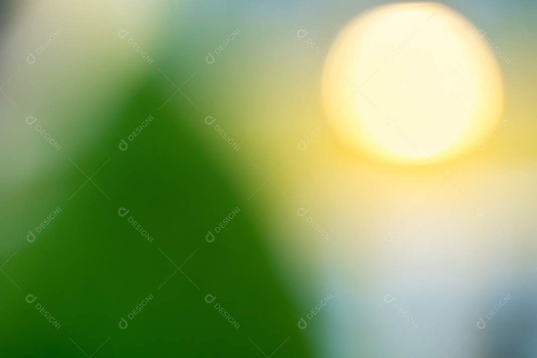 Fundo de papel de parede de natureza colorida azul turva abstrato para banner, site de cabeçalho, fundo presente, pôster