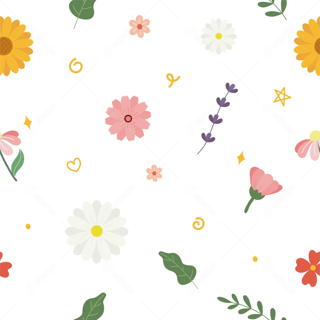 conceito de padrão de flor