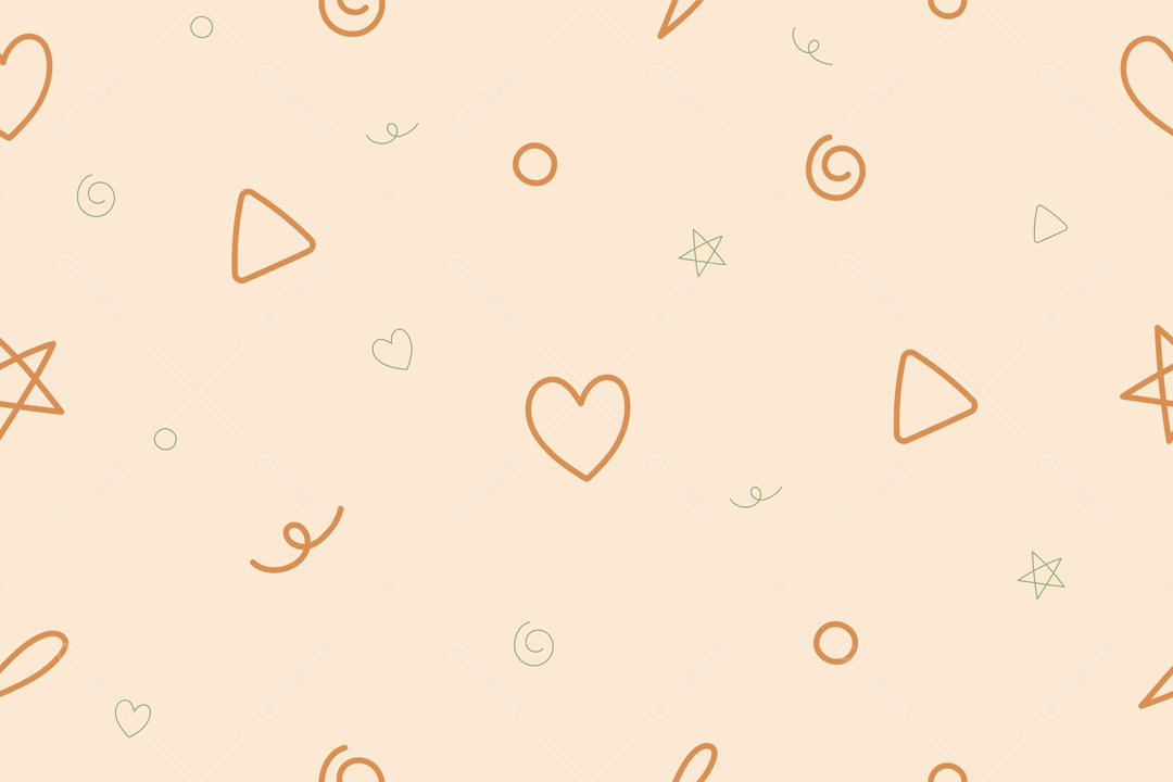 Conceito de padrão de rabiscos desenhados à mão