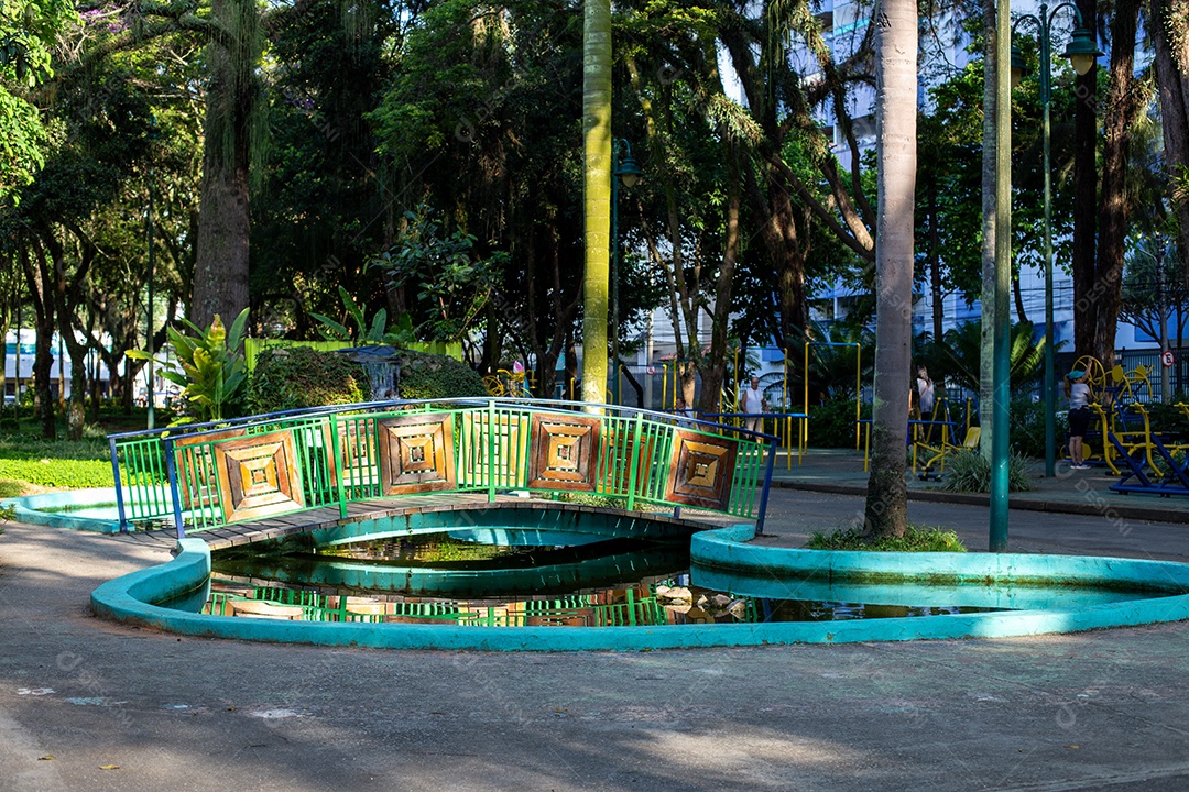 Parque Santos Dumont em São José dos Campos, Brasil.