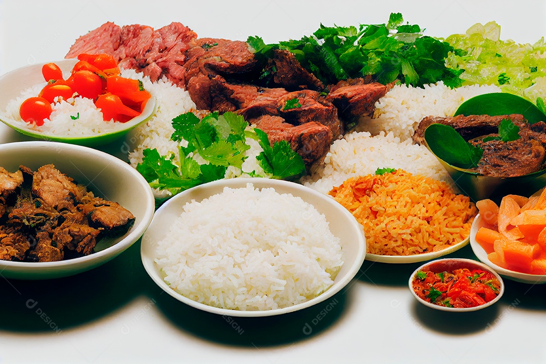 Delicioso bife grelhado sobre tábua de madeira com salada.