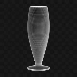 Copo Pilsen - Modelo 3D