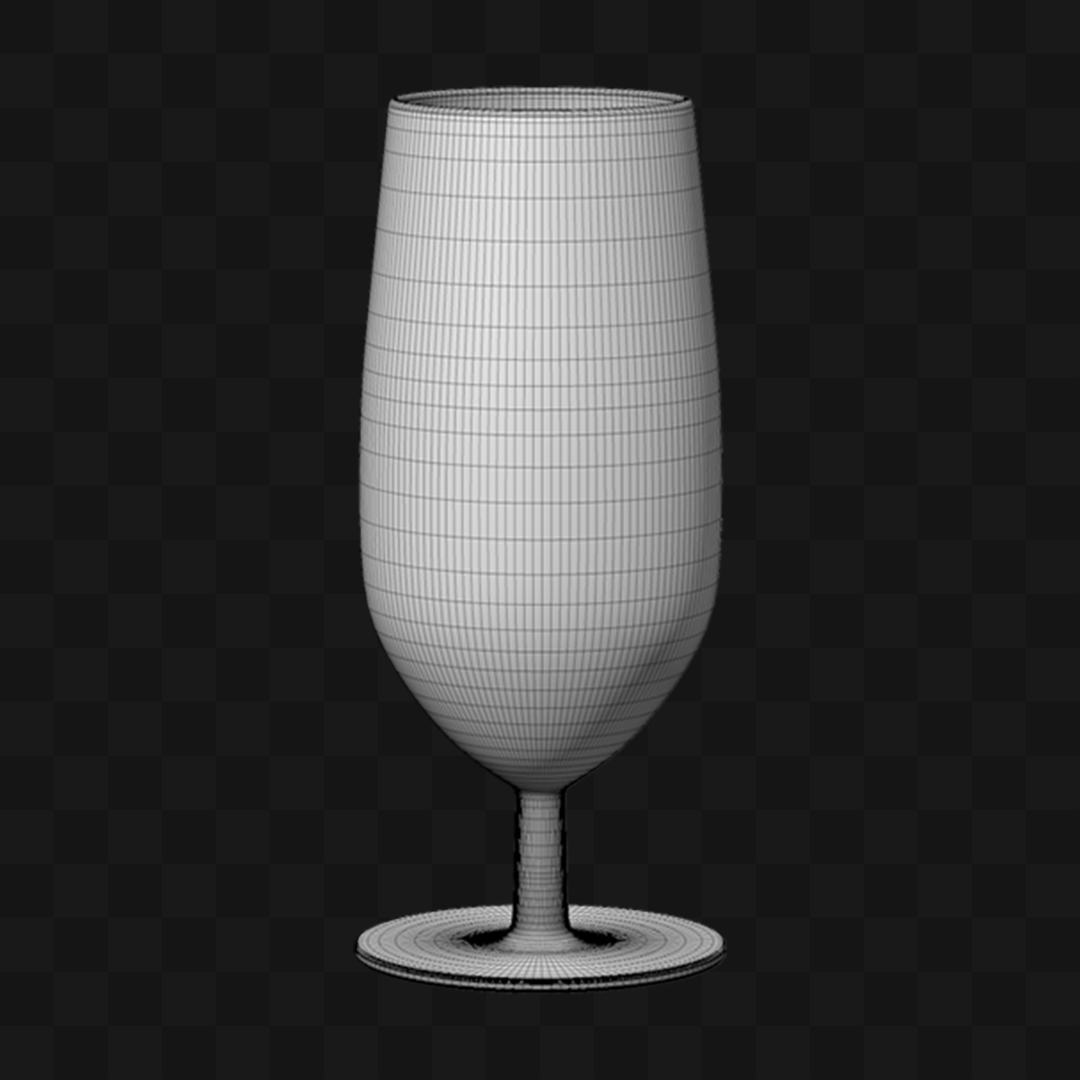 Taça Cerveja - Modelo 3D