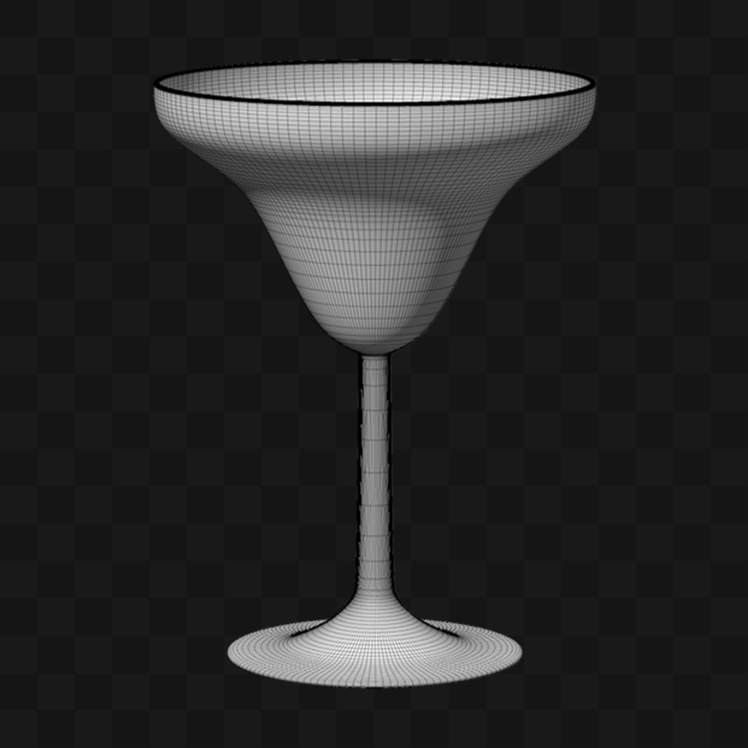 Taça Margarita - Modelo 3D