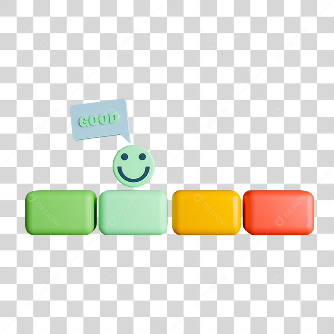 Elemento 3D Gráficos Moeda Virtual para Composição PNG Transparente