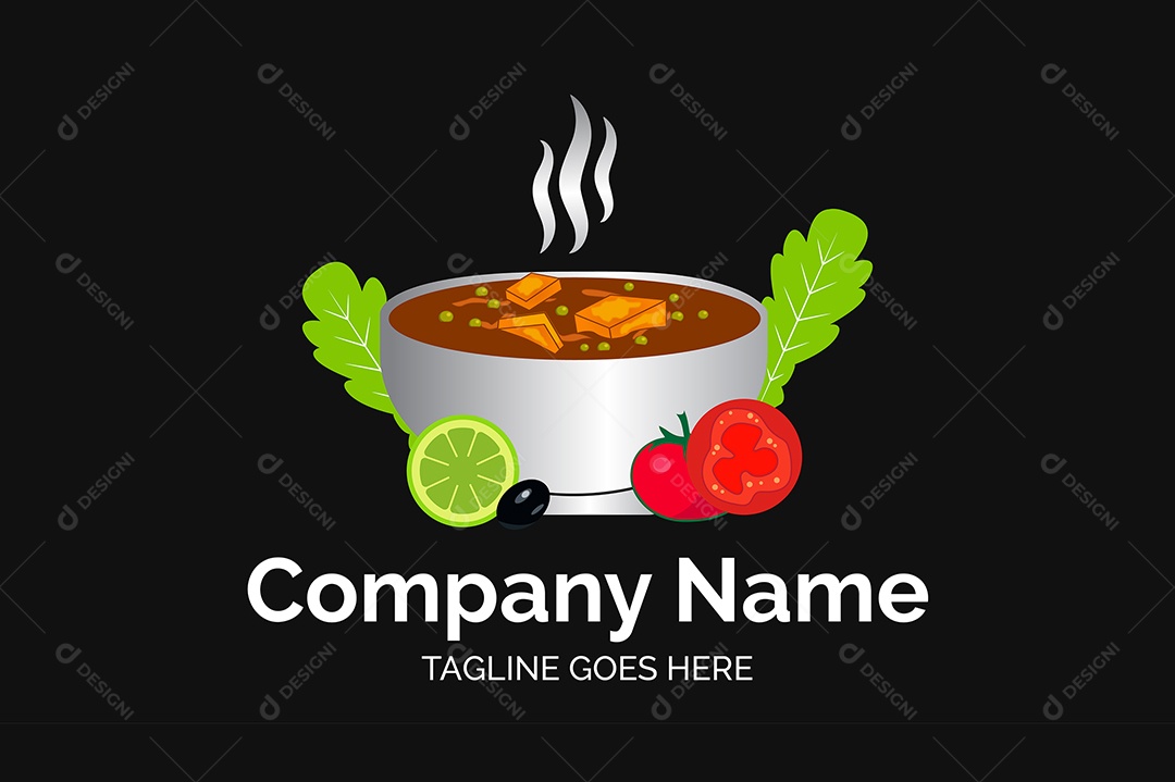 Modelo de Logo de Feijoada Vetor EPS + AI Editável