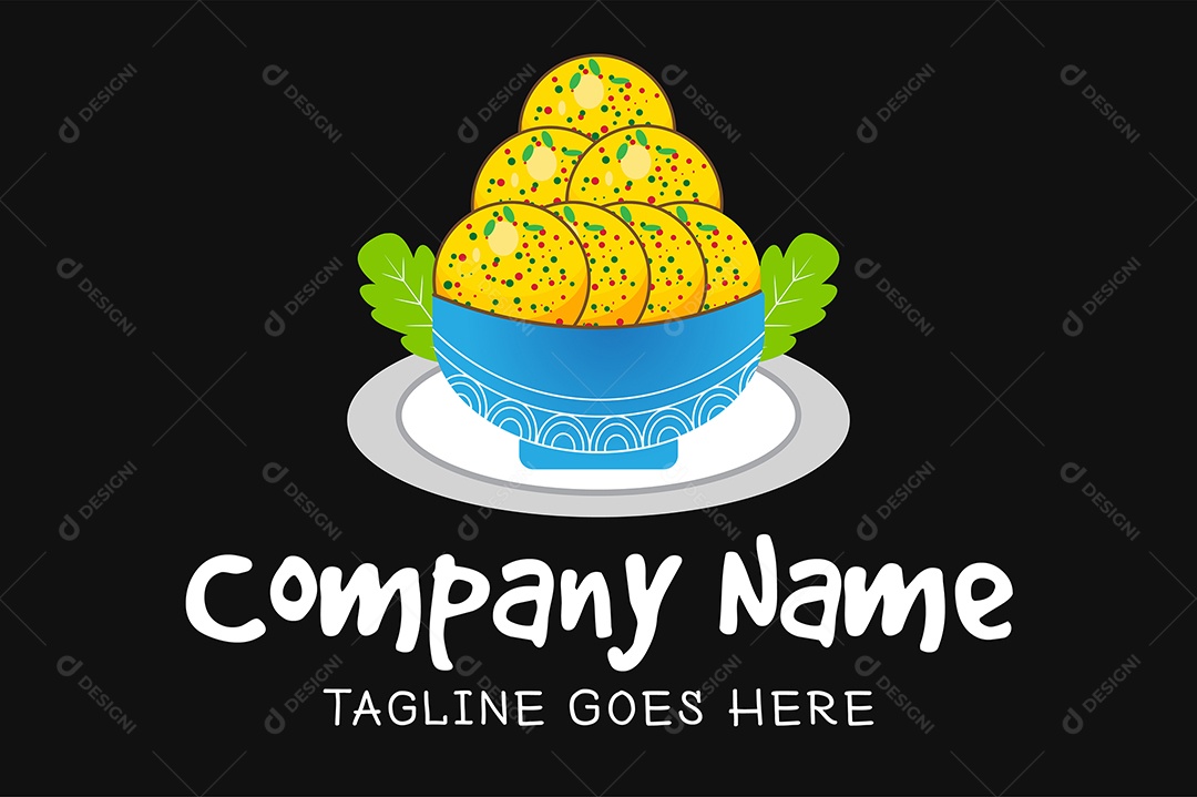 Modelo de Logo de Comida Asiática Vetor EPS + AI Editável