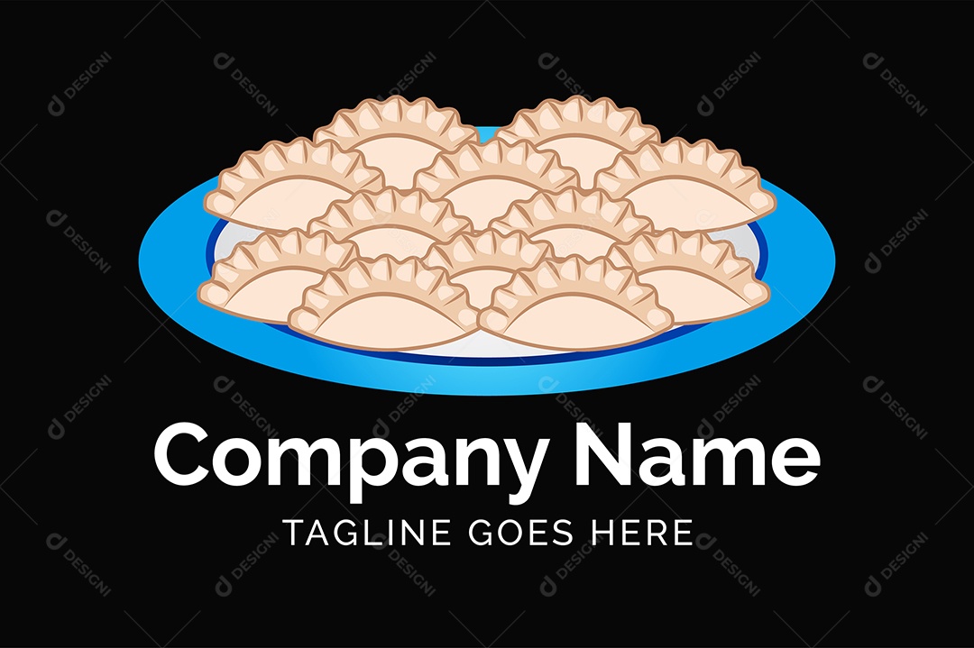 Modelo de Logo de Restaurante de Comida Asiática Vetor EPS + AI Editável