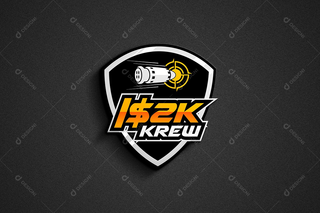 I$2k Krew Logotipo Empresarial AI + EPS Editável