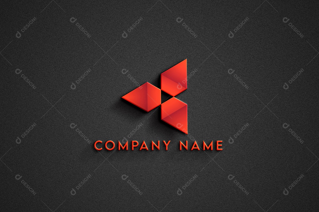 Company Name Logotipo Empresarial AI + EPS Editável