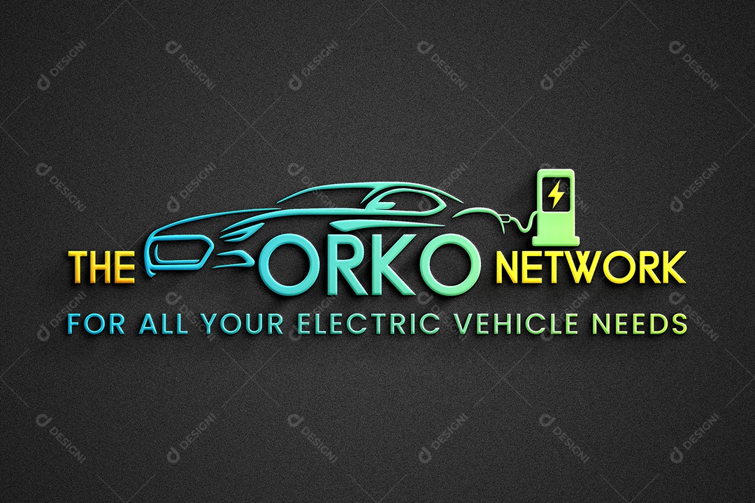 The Orko Net Work Logotipo Empresarial AI + EPS Editável